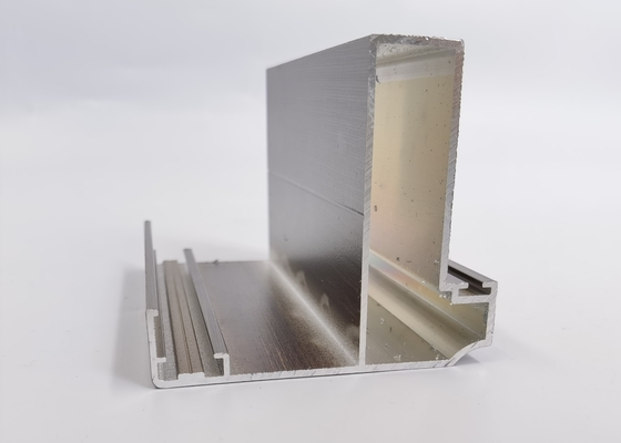 OEM Aluminum Extruded Profile Electrophoretic Coated Fire Resistant